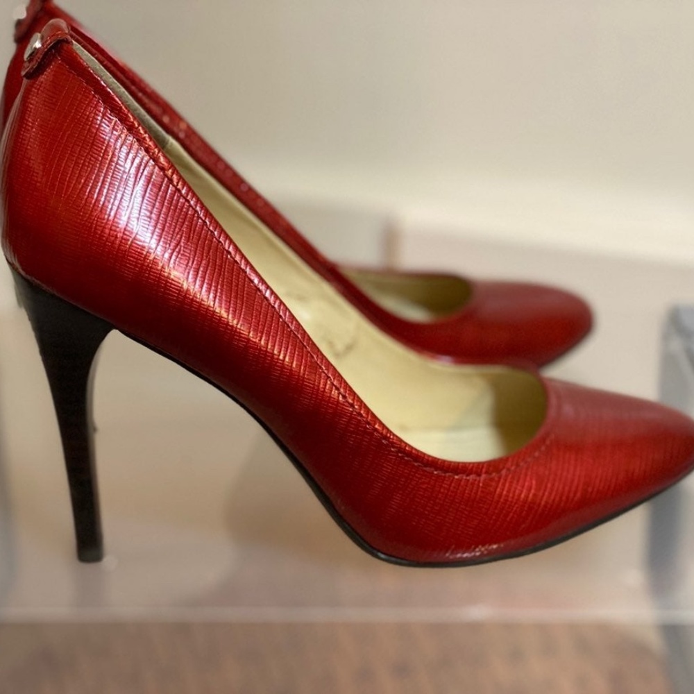 Calvin Klein Red Stiletto Heels